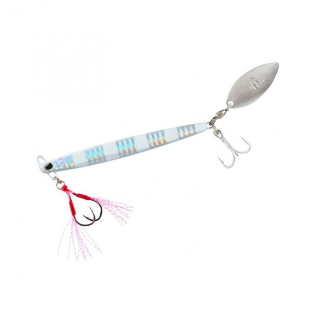 Daiwa Samurai Spin Jig 50g PH Zebra Glow