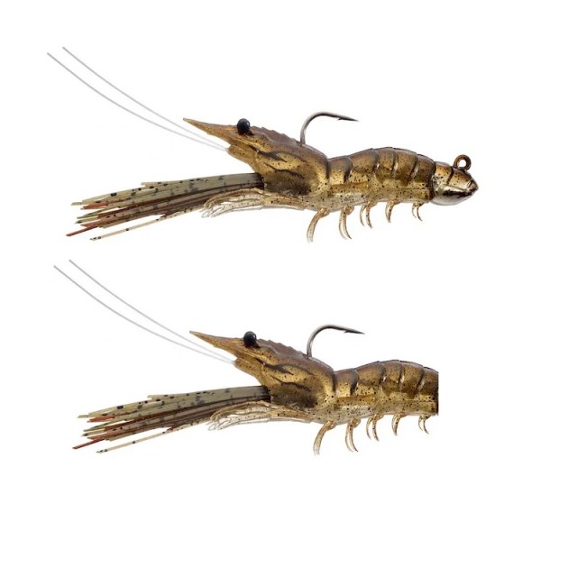 Live Target Shrimp 70mm 7gr Cor:Sand Shrimp