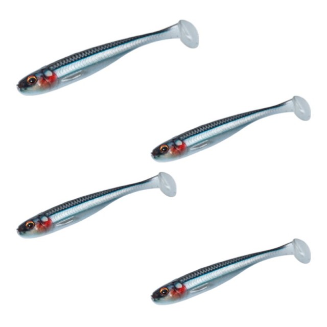 Major Craft Stabi Shad Slim 3.5 Cor: Live Kibinago