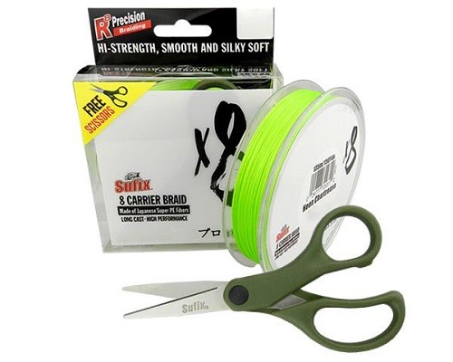 Linha Sufix X8 0.205mm 135m Chartreuse + Tesoura