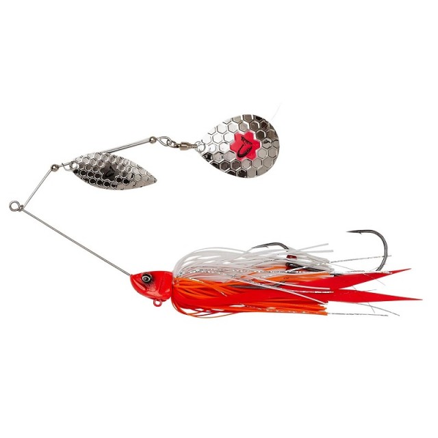Savage Gear Da' Buch Spinnerbait 14cm 21g Red Head Silver (RHS)