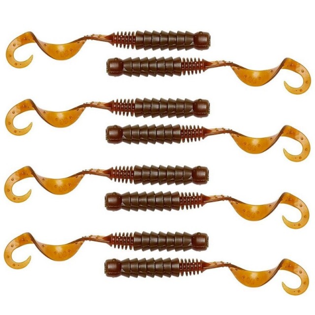 Savage Gear Pro Grub 6.5cm 2gr Cor: MOTOROIL 8pcs