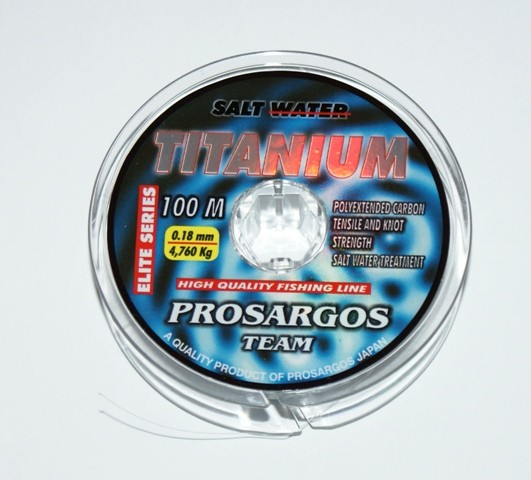 Linha Prosargos Titanium 0.18mm 100m