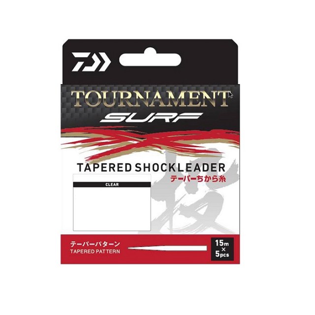 Daiwa Tournament Tap Shock Leader 0.235-0.62mm 15mx5pcs