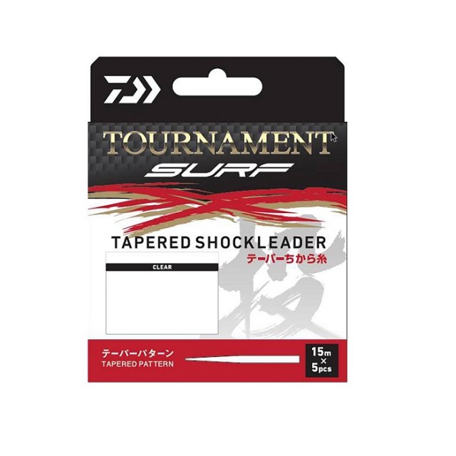 Daiwa Tournament Tap Shock Leader 0.285-0.66mm 15mx5pcs