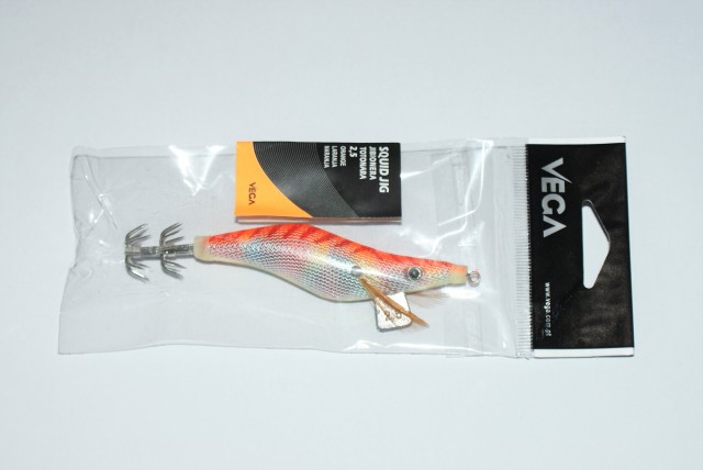 Vega Squid Jig 2.5 Cor: Laranja