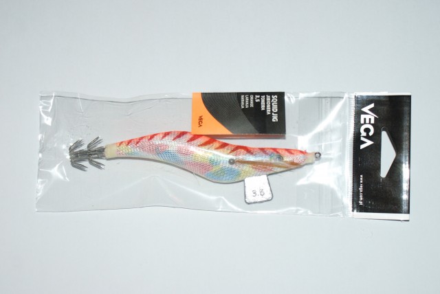 Vega Squid Jig 3.5 Cor: Laranja