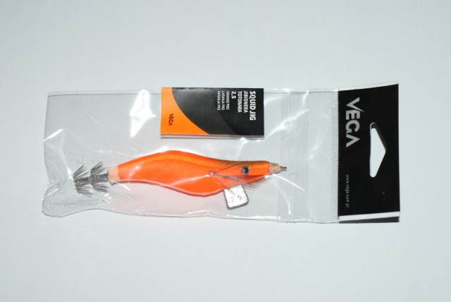 Vega Squid Jig 2.5 Cor: Laranja Pro