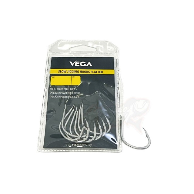 Vega Slow Jigging Hook Flatted Nº1/0