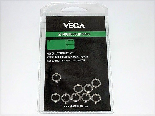 Vega SS Round Solid Rings N6