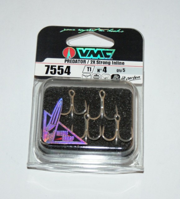 Fateixa VMC 7554 2X TI n2 5Pcs