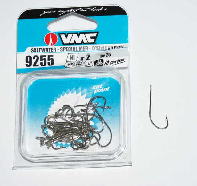 Anzois VMC 9255 NI Nº1 25Pcs