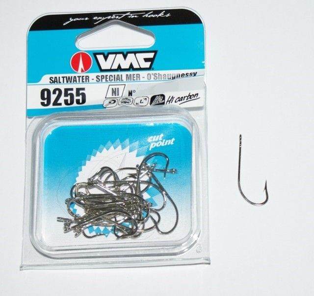 Anzois VMC 9255 NI Nº2/0 25Pcs