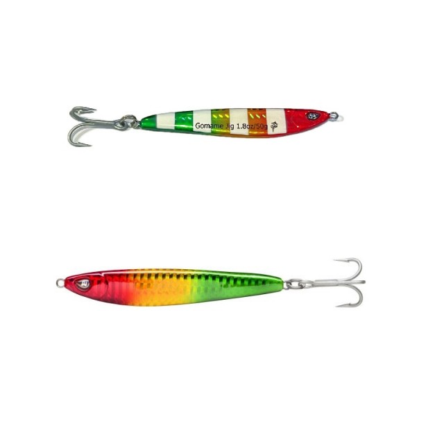 Williamson Gomame Jig 50g Cor:RS (Rasta)