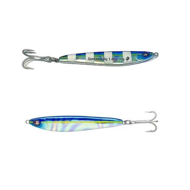 Williamson Gomame Jig 50g Cor:YG (Yellow Tail Glow)