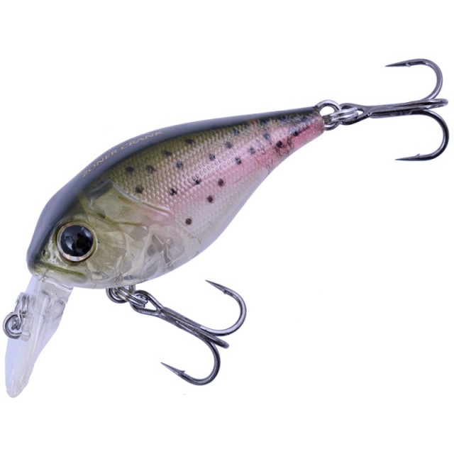 Major Craft Zoner Crankbait 40SS Co: 24 - Ghost Rainbow
